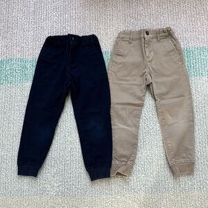 Janie and Jack Boys Twill Joggers Bundle